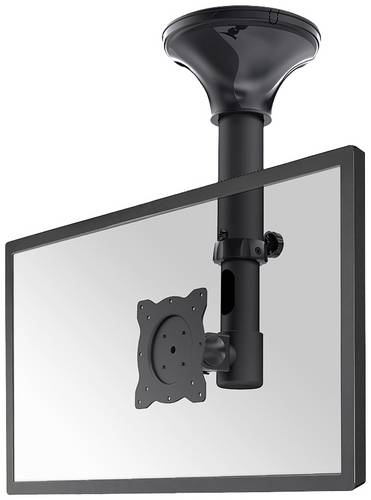 Neomounts FPMA-C025BLACK Monitor-Deckenhalterung 1 Display(s) 25,4cm (10") - 76,2cm (30") Schwarz Neigbar, Deckenhalter