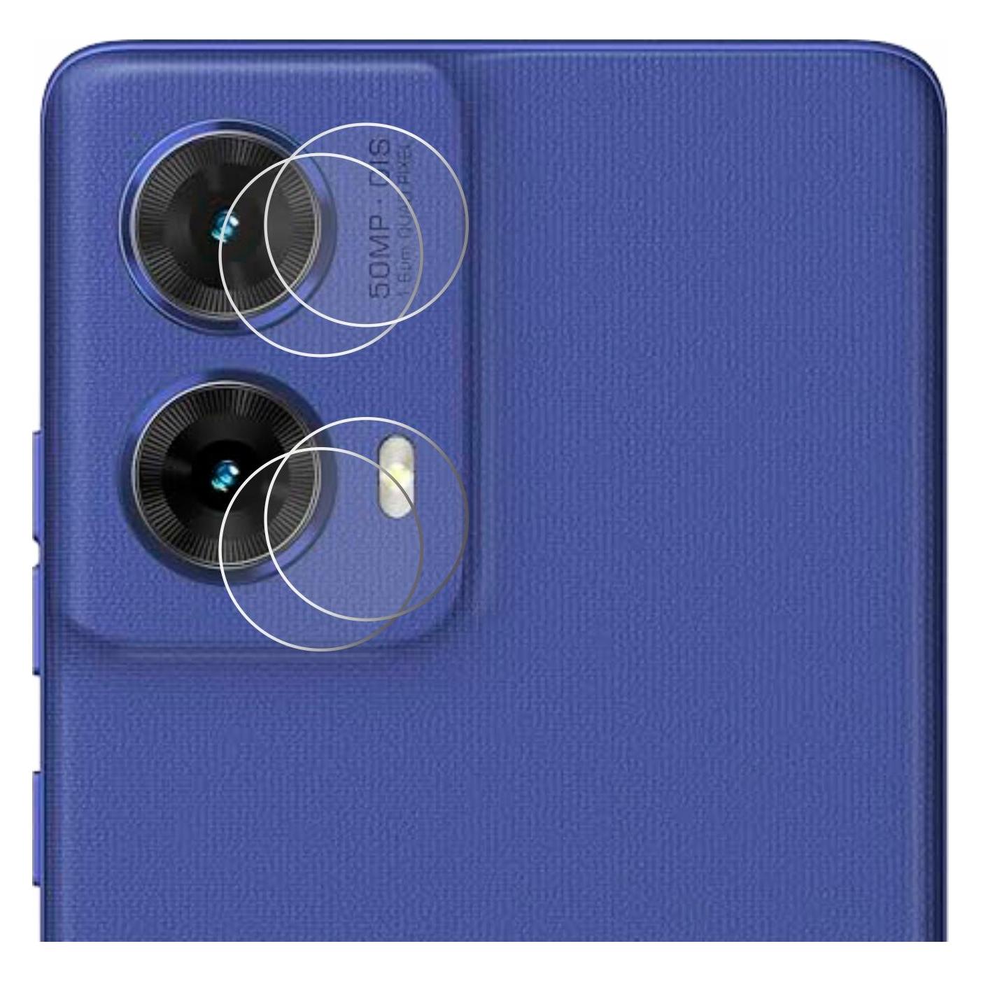 ScreenLeaf Schutzfolie für Motorola Moto G85 (NUR Kamera) Displayschutz Display Schutz Folie Klar Transparent (Motorola Moto G85) (6156350)