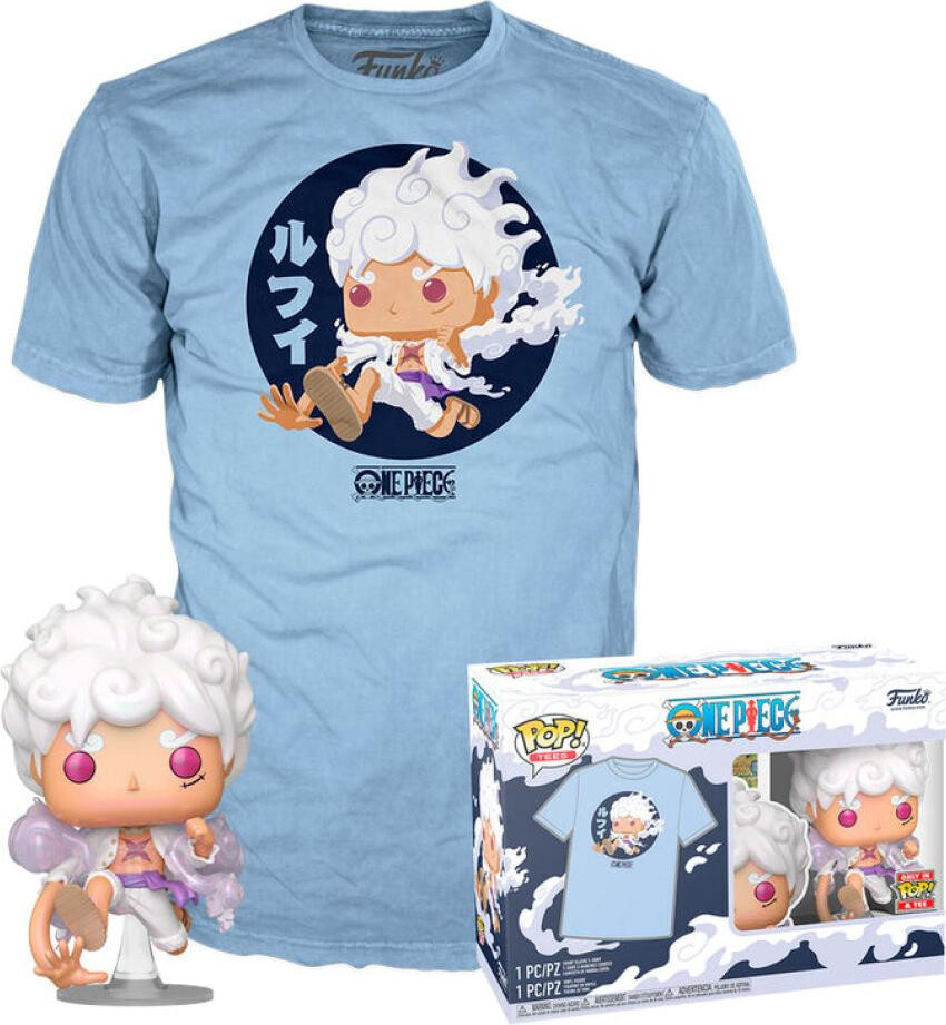 Funko Pop! & T-shirt Luffy Gear Five Maat M