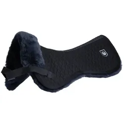 Sattelpad CH mit Lammfell ohne rand hinten/5100