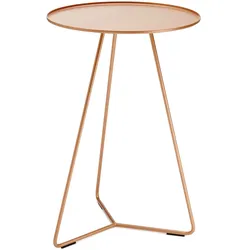 Steely Beistelltisch 60cm Kupfer Metallic