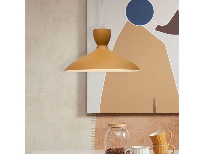 IT´S ABOUT ROMI Hängelampe Hanover, dimmbar, gelb / orange, für Küche, Metall, Modern, Pendelleuchte