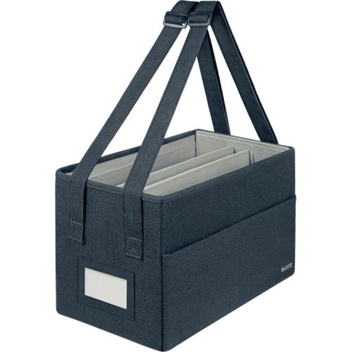 LEITZ Laptoptasche Desk Sharing kompakt Stoff samtgrau 65760089 bis 35,6 cm (14 Zoll)