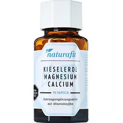NATURAFIT Kieselerde Calcium Magnesium Kapseln 24,6 g