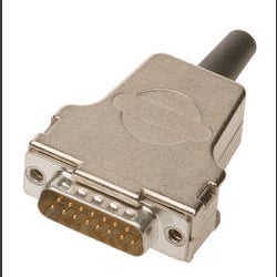 HARTING 09 67 037 0323 09670370323 Schalengehäuse Metall 1 St. Piece