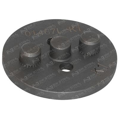 SWSTAHL Druckplatte, Rückstellwerkzeug-Bremssattelkolben 01467L-K1