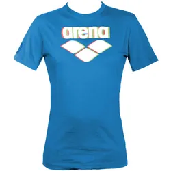 Arena, Herren, Sportshirt, Essential Logo (S), Blau