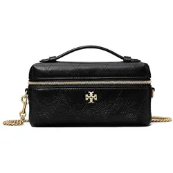 Tory Burch Mini Bag CHARLIE, Necessaire, Schwarz