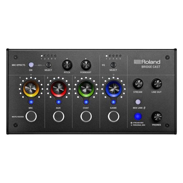 Roland Bridge Cast Dual Bus Gaming Mixer (3.5mm Klinke, USB) (BRIDGECAST)