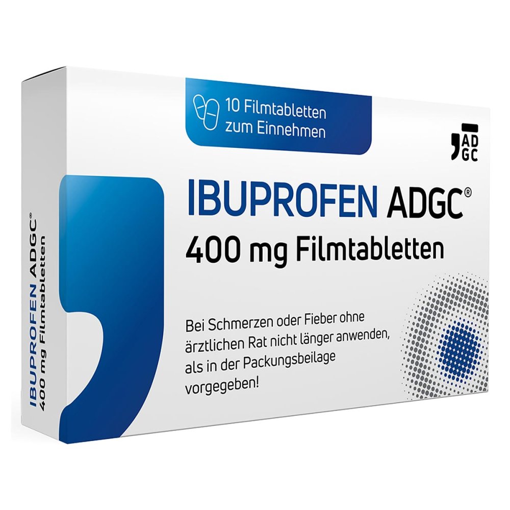 Zentiva Pharma GmbH Ibuprofen Adgc 400 Mg Filmtabletten 17445309