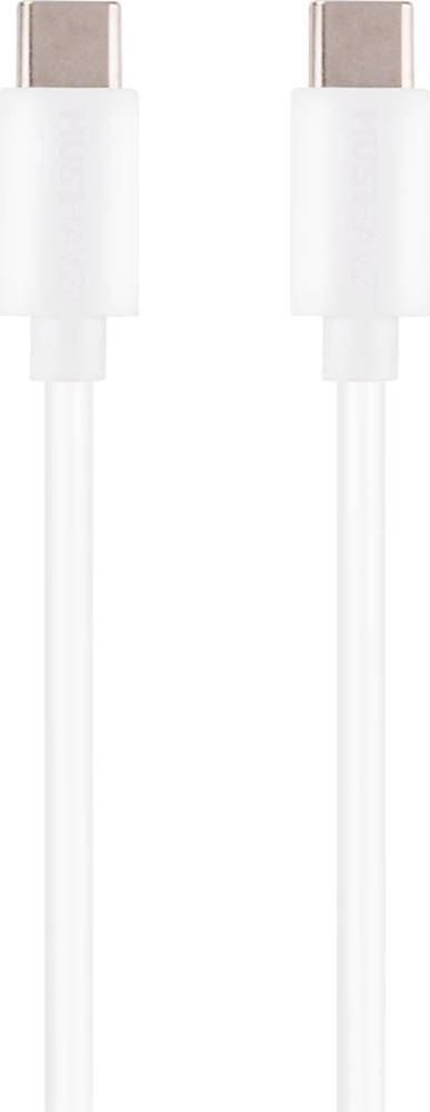 Musthavz USB-C naar USB-C kabel Easy to Go, wit, 1,0 meter