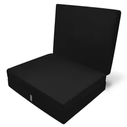 KLAPPMATRATZE Campix190/60/7 cm Schwarz