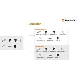 Clenergy SolarRoof Pro 2.0 PV-ezRack Zubehör-Set M