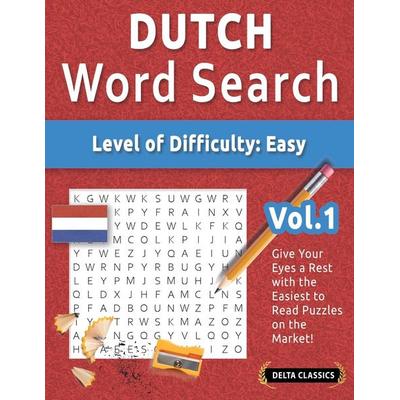 Dutch Word Search - Level Of Difficulty, Taschenbuch von Best Activity Books, Linguas Classics