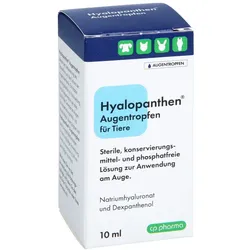 CP Hyalopanthen Augentropfen f.Tiere 10 ml