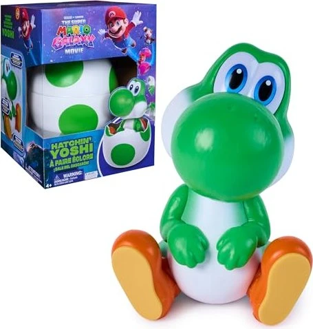 Yoshi schlüpft aus einem Ei