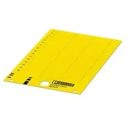 Phoenix Contact 0830046 Einrastschildchen US-EMP (29X8) YE CUS USEMP29X8YECUS
