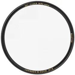 B+W CLEAR FILTER MRC nano MASTER 86mm (86 mm), Objektivfilter, Schwarz