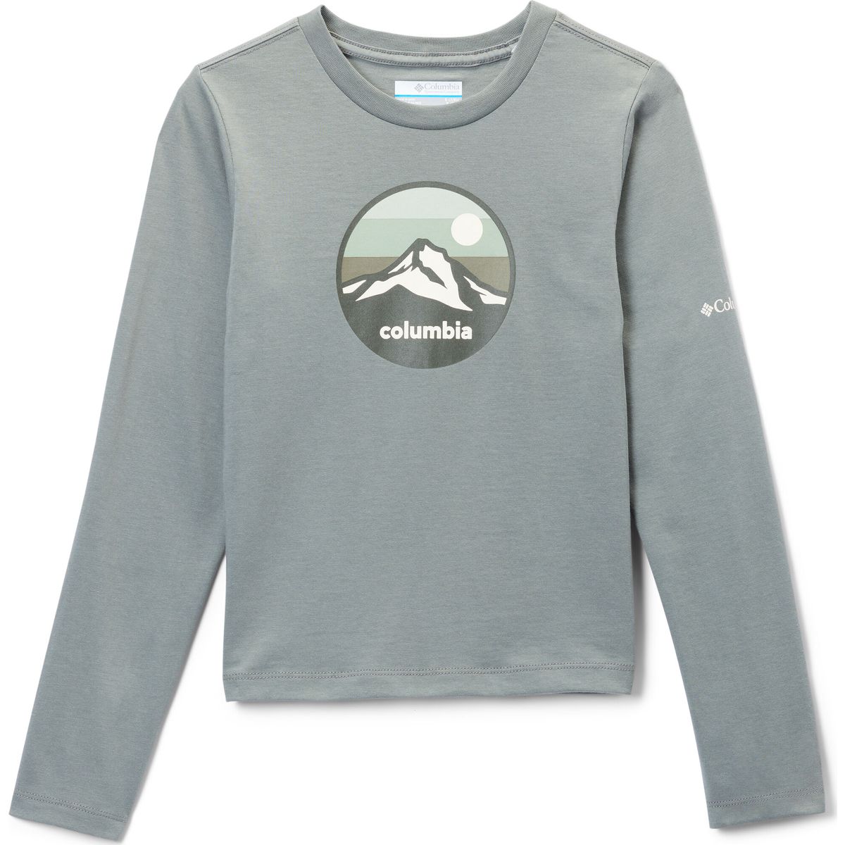 Columbia Hazeldel Hill II Long Sleeve Graphic Tee sedona sage, circular scene (342) XS 217562-2175621-342-XS