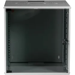 EFB Elektronik Wandgehäuse (12 HE, 19 Zoll Rack), Serverschrank, Grau