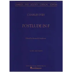Postlude In F Orchestra, Fachbücher von Charles Ives