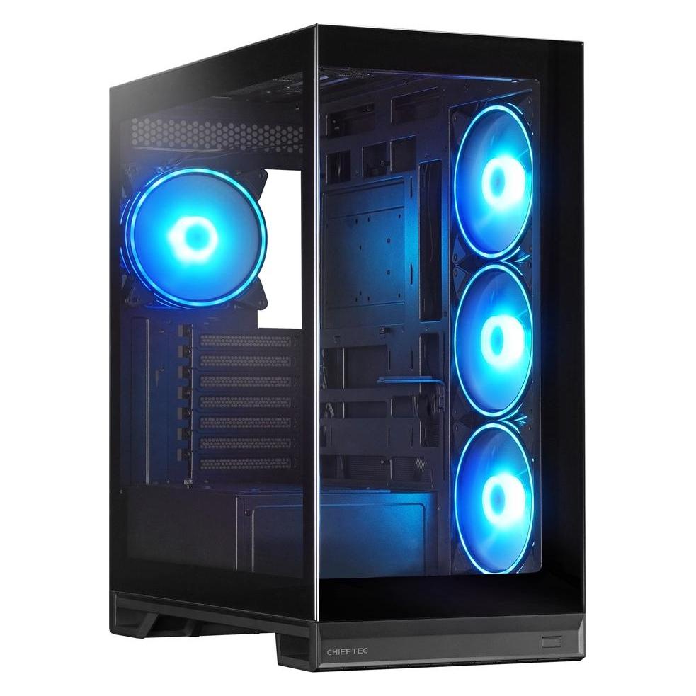 Chieftec VISTA Max (schwarz, Tempered Glass x 2) (ATX, mATX, Mini-ITX) (GX-30B-OP)
