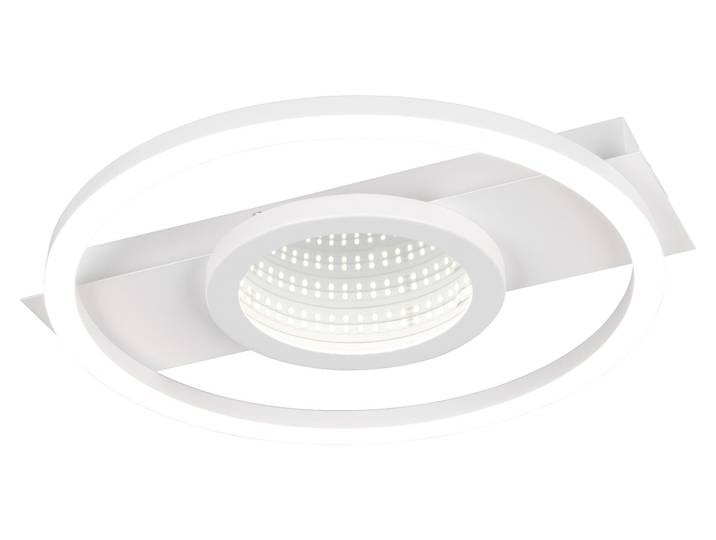 REALITY LED-Deckenleuchte WHEELER, R64801131, 16W, 2000lm, 4000K, weiß