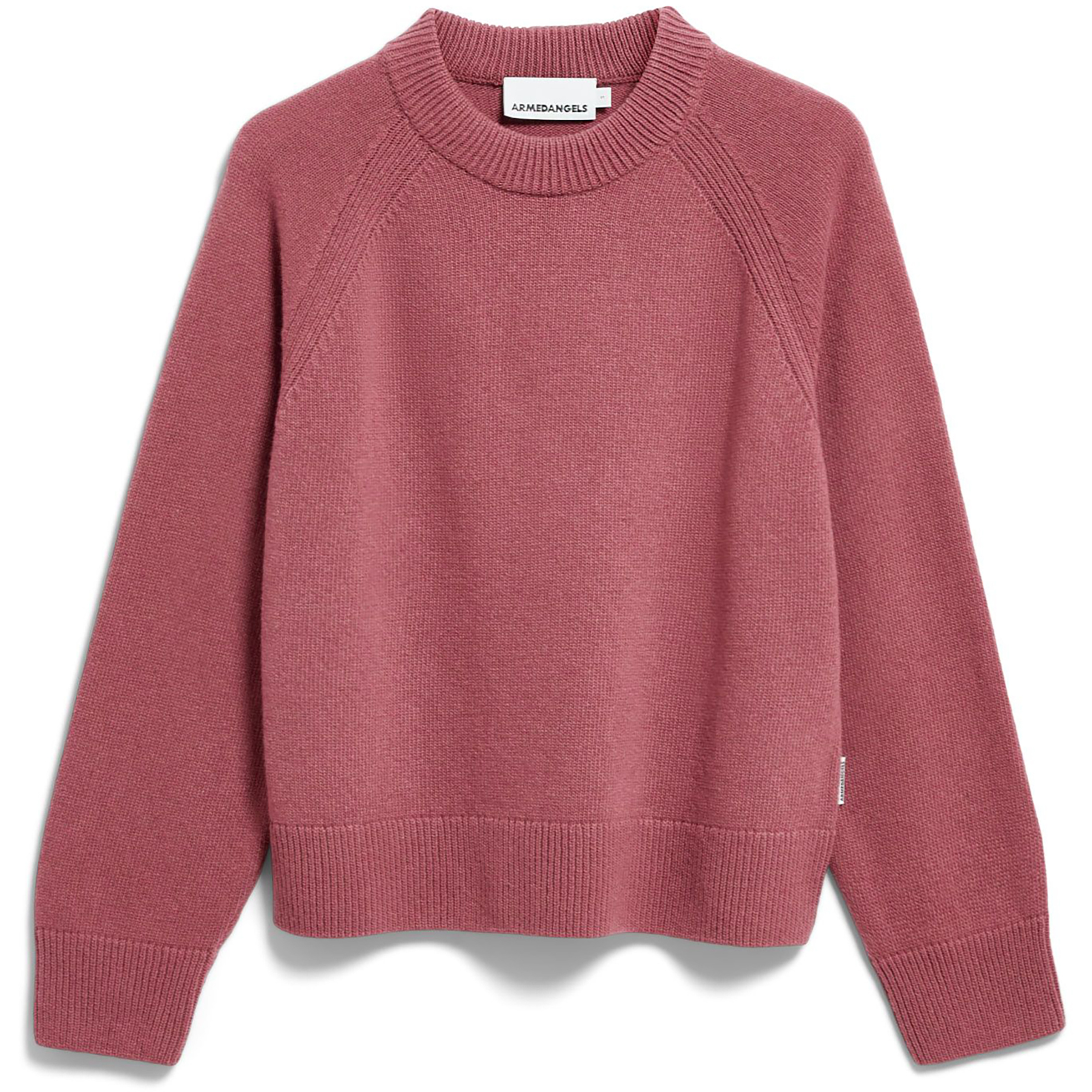 Armedangels Wool Knit Damen Pullover rot Größe L Lifestyle Hautfreundlich
