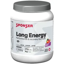 SPONSER Sportgetränk Long Energy Berry | 1000g Dose