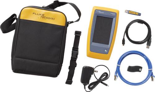 Fluke Networks LIQ-DUO-H6-EU Kabel, Netzwerk und WiFi Tester Passend für (Netzwerk-Spezifikationen (CAT)): CAT 4, CAT 5, CAT 5e