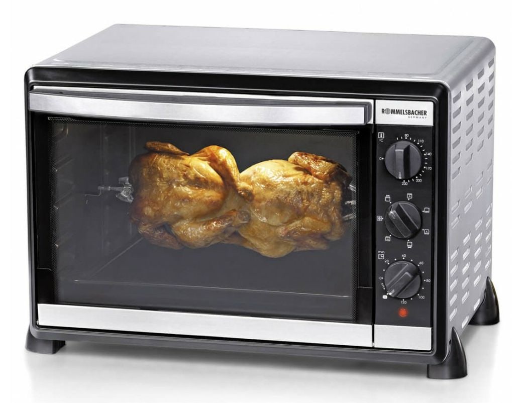 Rommelsbacher BG1805/E Back & Grill Ofen 42l 80-230°C Drehspieß BG 1805/E