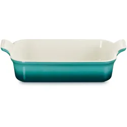 Le Creuset Auflaufform Tradition 26cm - blau|türkis