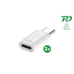 4Smarts USB-Adapter Apple Lightning Stecker, USB-C® Weiß 540711