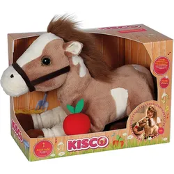 Joy Toy TV Artikel Kisco Plüschpferd mit Licht und Sound, Mehrfarbig