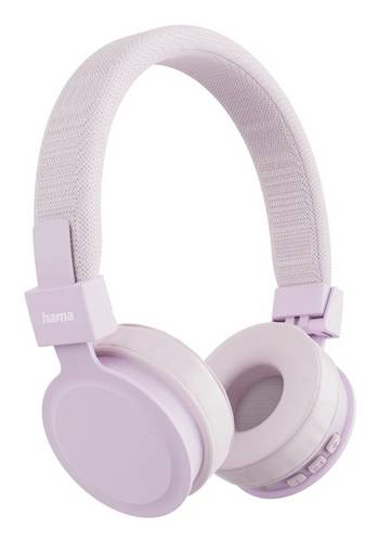 Hama 00221768 Bluetooth-Kopfhörer "Freedom Lit III", On-Ear, faltbar, mit Mikrofon, Rosa