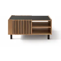Massivholz »Ascona« Couchtisch Metallfüße