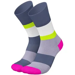 Incylence, Unisex, Sportsocken, Running Bands (39 - 42), Mehrfarbig, Blau