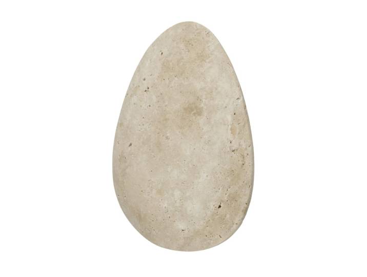Applique en travertin beige 24.5 cm