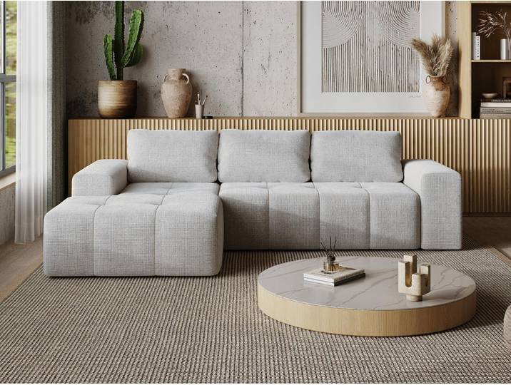 Compleo Ecksofa L form, Modern Couch, minimalistisches Ecksofa, Designer Ecksofa
