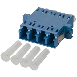 Metz Connect LWL-Kupplung LC 4-fach 15090071-I
