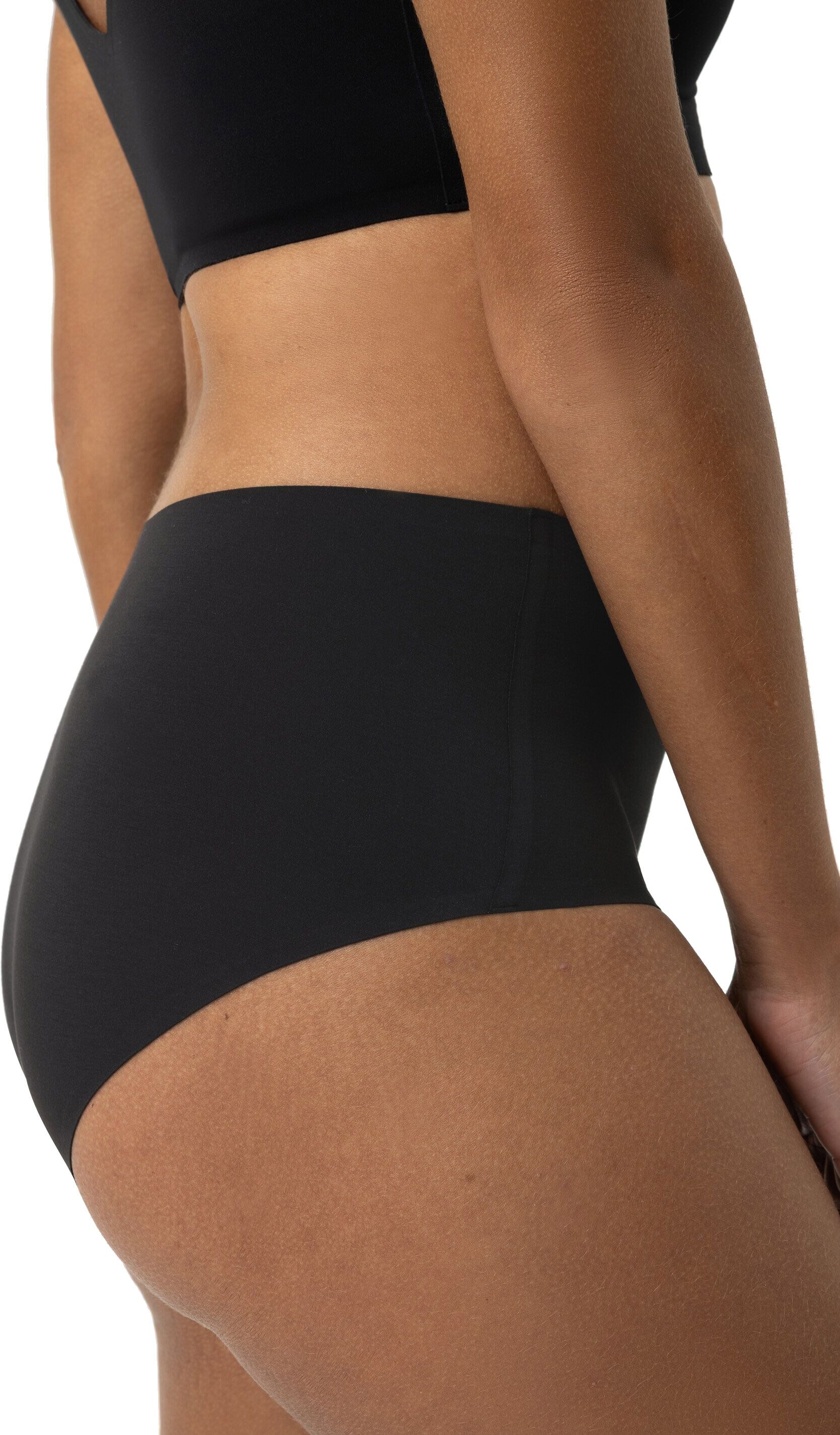 Taillenslip MEY "INVISIBLES", Damen, Gr. XL, Single Jersey, schwarz, Single Jersey, Obermaterial: 87% Modal, 13% Polyamid, körpernah, Unterhosen Taillenslip, körpernahe Passform, mit Modalfaseranteil schwarz XL, Single Jersey