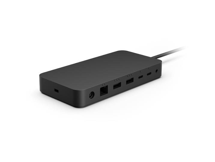 Microsoft Surface Thunderbolt 4 Dock, Avec fil, Thunderbolt 4, 2500 Mbit/s, Noir, Kensington, Microsoft T8I-00002