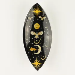 Enamel Incense Bowl - Aluminum - Enchanted Night Owl