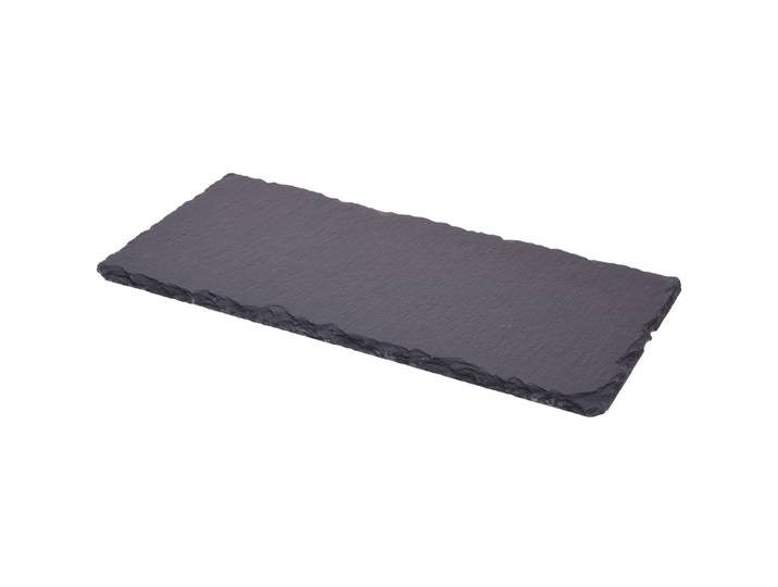 Dekotablett, Serviertablett, Schieferplatte, L 30 x B 15 cm