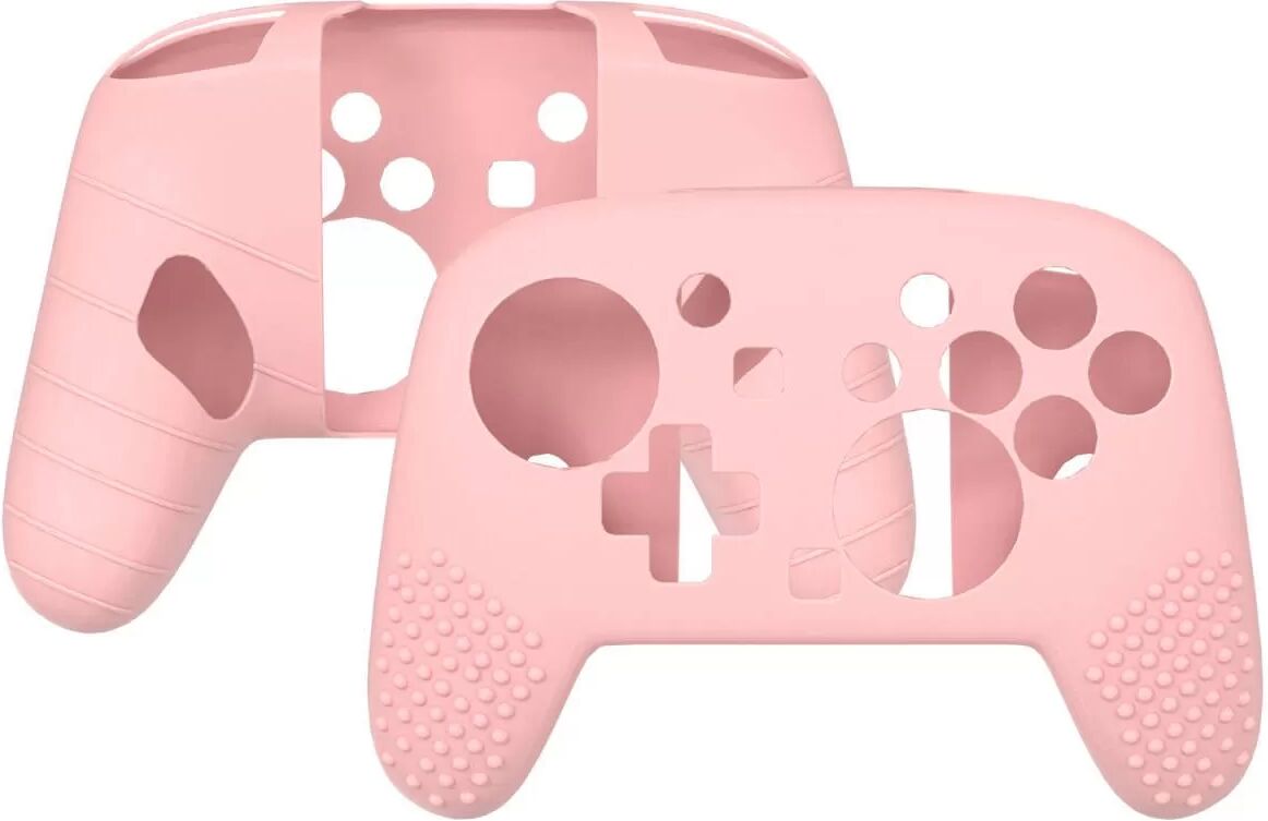 INF Silikon Schutzhülle Kompatibel mit Switch 2 Pro Controller - 2er Pack Rosa