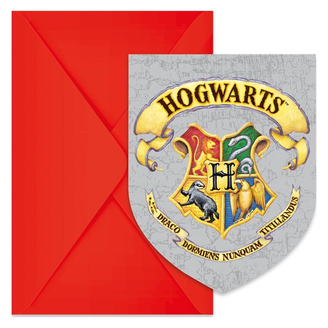 Procos Einladungen Harry Potter FSC (6 Stk.) (728.93370)