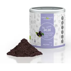 ACAI 100% Bio Pulver ohne Trägerstoffe 80 g