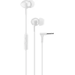 AUINEARW In-Ear Headset Voice für 3,5mm Klinkenbuchse weiss