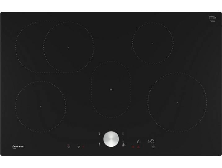 NEFF Induktions-Kochfeld N 90 / T58PTF1L0 T58PTF1L0, Autarkes Induktionskochfeld mit Twist Pad® Steuerung