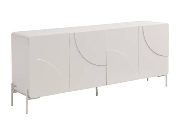 Vente-unique - Anrichte mit 4 Türen aus MDF – Beige – ZELINARO